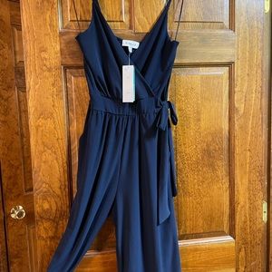 Gilli Stitchfix navy jumpsuit Size XS